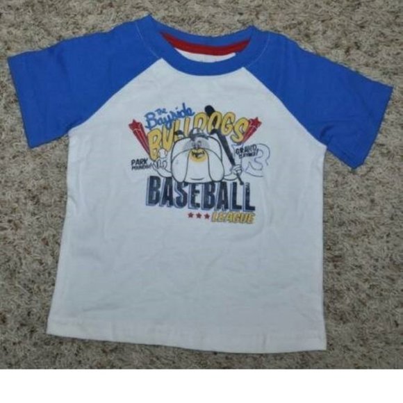 Boys 4 Pc Summer Set 12 mths Baseball Short Sleeve Shirt, Tanks & Shorts - Picture 2 of 5